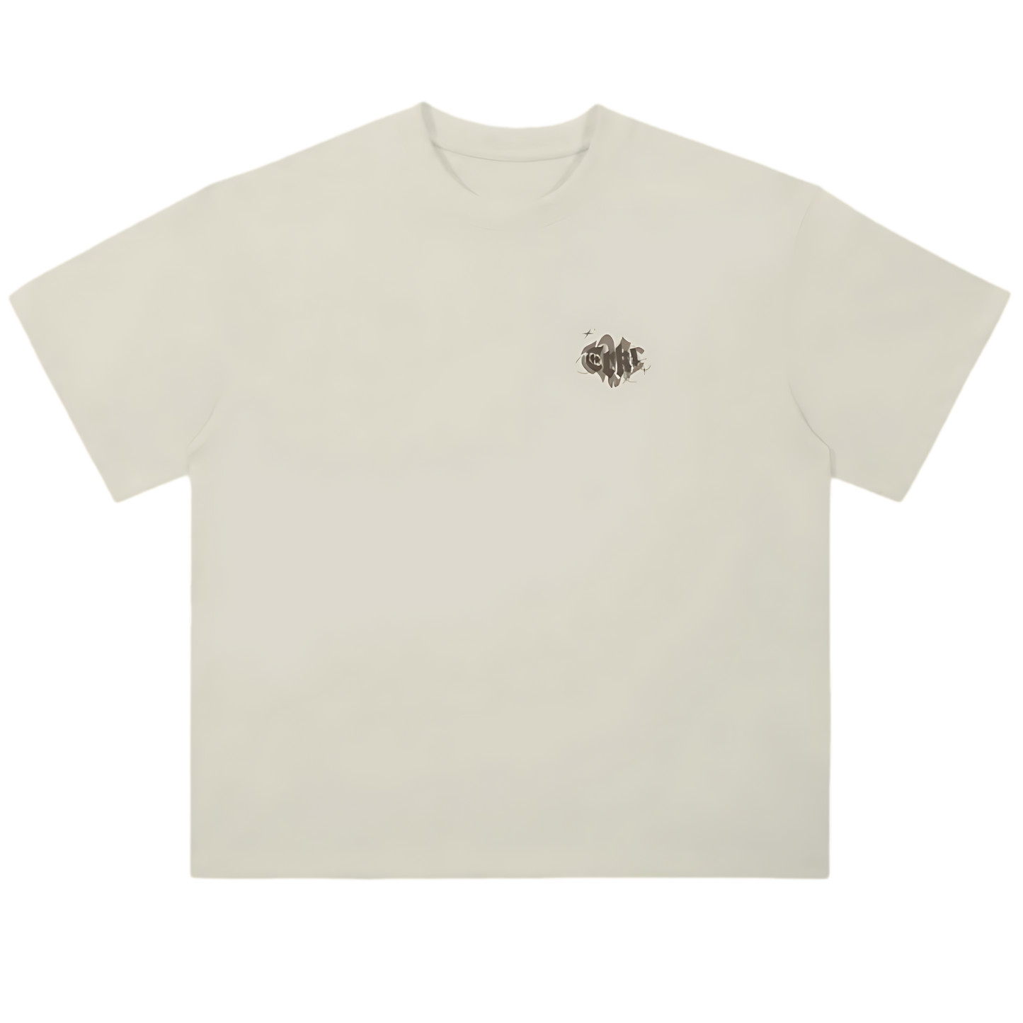Milk Apricot Plain Tee [[BLANKS. Collection]]