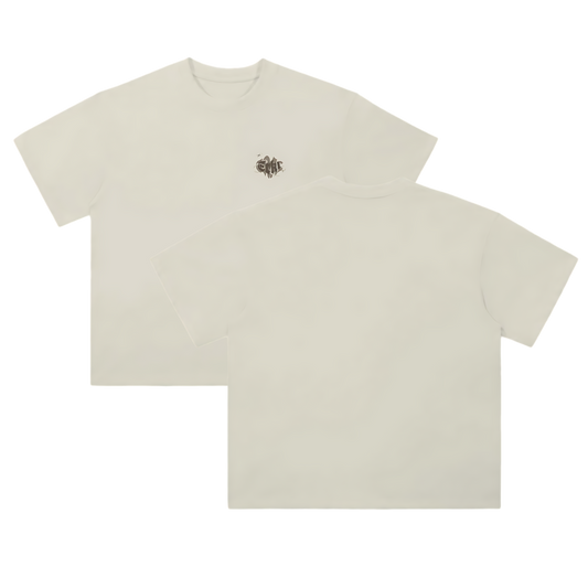Milk Apricot Plain Tee [[BLANKS. Collection]]