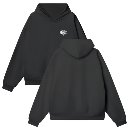 Plain Oversized Fleece Hoodie [[BLANKS. Collection]]