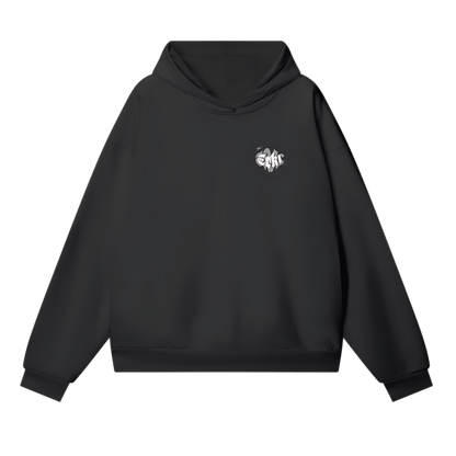 SEE THE FUTURE Oversized Black Hoodie [[DREAMS. Collection]]