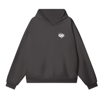 SEE THE FUTURE Oversized Charcoal Hoodie [[DREAMS. Collection]]
